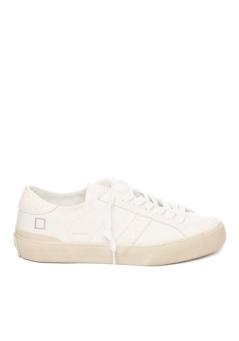 Hill low used white sneaker D.A.T.E. | HILL LOW DUSED-WHT